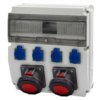 Rozdzielnica Caja 15M - Gniazda 2X63a 5P, 4X230v /15 Modułów/