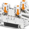 Through terminal block, push-in connection, 0.14-4.0 mm², 24 A, 8 kV, white, 1451437