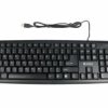 Klawiatura standardowa USB czarna