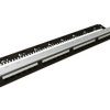 Patch panel UTP kat.6, 24 porty LSA z półką 1U Zwiększony zapas transmisyjny PK043