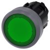SIRIUS ACT, PRZYCISK PODŚWIETLANY, 22MM, ZIELONY, ODBL. PRZEZ WCIŚNIĘCIE - 3SU1031-0AA40-0AA0