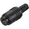 TruComponents 202766 jack Socket, straight,Pins:2