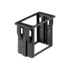 Marquardt 217.879.011 Single Panel Adaptor for Rocker Switches Series 3250 Black