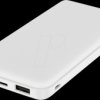 262418 Powerbank, Li-Po, 10,000 mAh, USB/USB-C, white