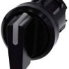 Siemens 3SU10022BM100AA0 3SU1002-2BM10-0AA0 Przełącznik blokada czarny 2 x 45 ° 1 szt.