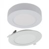 Oprawa downlight CCT 2w1 z ramka 12W 1100lm IP20 okrągły biały EC61080