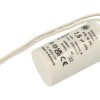 Kondensator; polipropylenowy; silnikowy (rozruchowy); 416108906; 7,5uF; 425V AC; fi 32x55mm; z przewodami; Ducati; RoHS