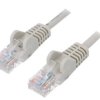 Patch cord U/UTP 5e linka CCA PVC szary 30m 27AWG 68372