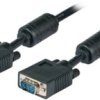 Monitor connection line, 1.8 m, HD-D-SUB plug, 15 pole to HD-D-SUB plug, 15 pole, K5326SW.1,8