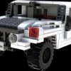 402853 CaDA Humvee 1:24, white, bricks