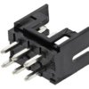 Wtyk PCB 6-pinowe raster: 2.0mm 2-rzędowe Hirose Przewlekany 2.0A 250.0 V.