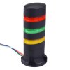 LD6A-3DQB-RGY Red/Green/Yellow Stack Light LED Tower Direct Mount 24VAC/DC IDEC