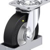 Blickle 921218 L-ALEV 125K-EL-FS Rolka obrotowa z blachy stalowej Średnica koła: 125 mm Maksymalne obciążenie: 250 kg 1