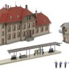 Zestaw do złożenia Faller 190035 H0 Zestaw akcji na stacji kolejowej Passendorf 1 szt.