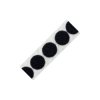 VELCRO® Brand E20102233011425 Stick On Coins Loop - 22mm - Black - 1000 Pieces