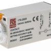 Timer Relay Wciskane 230V ac DPDT 2-stykowy RS PRO DPDT 0.5 → 10s jednofunkcyjny