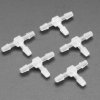 T-Connector For Silicone Tubing - 5 Pack