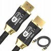 KABEL PRZEWÓD HDMI 2.1 VIDEO ULTRA High Speed 8K 60HZ 4k 120Hz HQ GOLD 1,5m