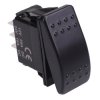 On-(On) Momentary Automotive Rocker Switch DPDT 10A 12-24V IP68