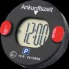 TX-353 KFZ - Electronic parking disk, black