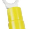 Zacisk oczkowy E245391 Ø 5.3 mm Izolowane średnica wew 5.3 mm Żółty RS PRO 12 AWG 10 AWG