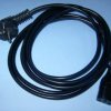 KABEL C13->WT.SIEC. 3,00mb KĄT.CZARNY
