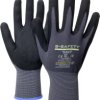 B-SAFETY HS-101004-7 ClassicLine Nitril Nitryl Rękawice robocze Rozmiar rękawic: 7 EN 388 CAT II 1 szt.
