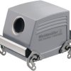 Grommet housing, size B32, die-cast aluminum, M32, angled, cross bow locking, IP65, 1788410000
