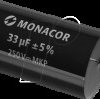 MKPA-330 MKP foil capacitor, 33 µF, 250 V