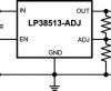 3-A, adjustable ultra-low-dropout voltage regulator with low-noise & enable