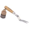 Draper 99027 Heritage Stainless Steel Hand Weeder with Ash Handle