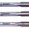 Exact 00136 Komplet gwintowników ręcznych 3 szt. metryczny M36 4 mm Cięcie prawostronne DIN 352 HSS 1 zest.