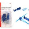 Szybkozłączki elektryczne Typ-T 0.75-2.5mm2 15A, 5szt blister AMIO-02344
