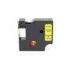 Taśma D1 45018 do drukarki DYMO 12mm 7m żółta taśma czarny nadruk