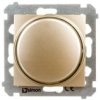 Simon 54 Ściemniacz Przyciskowo-Obrotowy 20-500W Złoty Ds9t.01/44