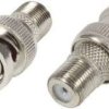 Adapter BNC wtyk - gniazdo F