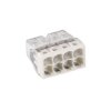 WAGO 2273-208 8 Conductor COMPACT PUSH WIRE® Splicing Connector 24A Light Grey
