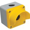 Obudowa kasety sterowniczej RS PRO 1-otworowa Ø 22.5mm Żółty IP65