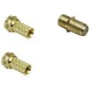 BKL 0403532 F Connector gold-plated 7mm Cable 1 set