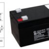 Akumulator VRLA AGM 12V 3.4Ah (żywotność 6-9lat) IPS 3.4-12 T1