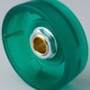 Rotary knob, 6 mm, PC, green, Ø 33 mm, H 14 mm, B8233065
