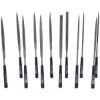 KS Tools 140.3050 Needle Files Set, 12 Pcs, 145mm