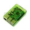 Obudowa Raspberry Pi Model 3B+/3B/2B - zielona z dostępem GPIO