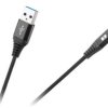 KABEL USB C REBEL 50CM CZARNY