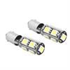 Żarówka samochodowa LED (Canbus) 12V BA9S 9x 5050 biała zimna 2szt