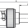 Złącze BNC Telegärtner J01002A0090 100023492 złącze męskie proste 75 Ω 1 szt.