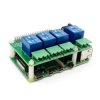 4-Relay Heavy Duty Stackable Card for Raspberry Pi [Discontinued]