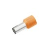 Cimco 187125 Ferrule 4 mm² Partially Insulated Orange Pack of 100