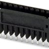 Pin header, 3 pole, pitch 2.5 mm, straight, black, 1963544
