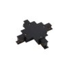 Łącznik Krzyżowy Wpuszczany Czarny Ctls Recessed Power X Connector Black 8680...